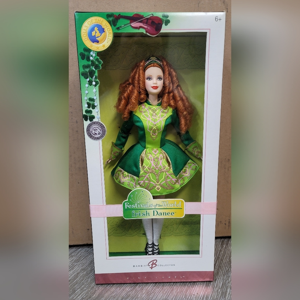 2007 Irish Dance Barbie - Festivals of the World Series K7920